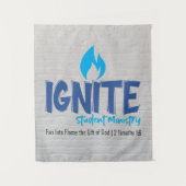 Ignite Tapestry Wandteppich (Vorderseite)