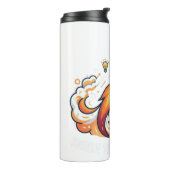 Ignite Your Potential Rocket Brain Motivational Gr Thermosbecher (Nach links gedreht)