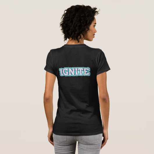 IGNITEFLARE Spark the System T-Shirt (Schwarz voll)