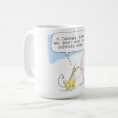 Ignoranz ist Glück…. TASSE (Vorderseite Links)