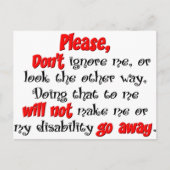 Ignore Postkarte (Vorderseite)