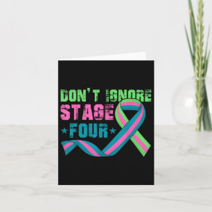 Ignorieren Sie Bühne vier metastasierende Brustkre Karte