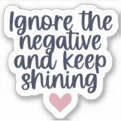 Ignorieren Sie das negative 10pc-Set für wasserdic Aufkleber (Vorderseite)