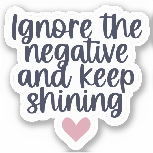 Ignorieren Sie das negative 10pc-Set für wasserdic Aufkleber (Vorderseite)