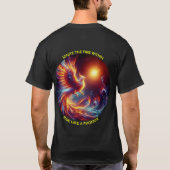 Ignorieren Sie die Feuer im Aufstieg wie ein Phöni T-Shirt (Rückseite)