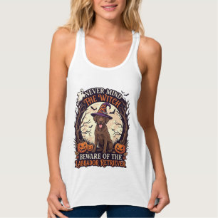 Ignorieren Sie Hexe, Vorsicht Labrador Retriever H Tank Top