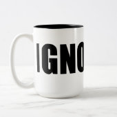 Ignorieren Sie: Schäumende Tasse (Links)