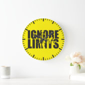 IGNORMALE GRENZEN - Aufschub - Workout Motivierend Große Wanduhr (Zuhause)