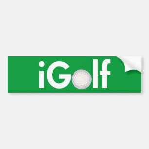 iGolf (Ball) Autoaufkleber