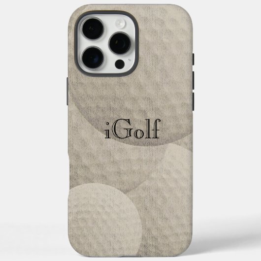 iGolf für Golffans Case-Mate iPhone Hülle (Rückseite)