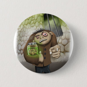 Igor hat den Gehirn-Knopf Button