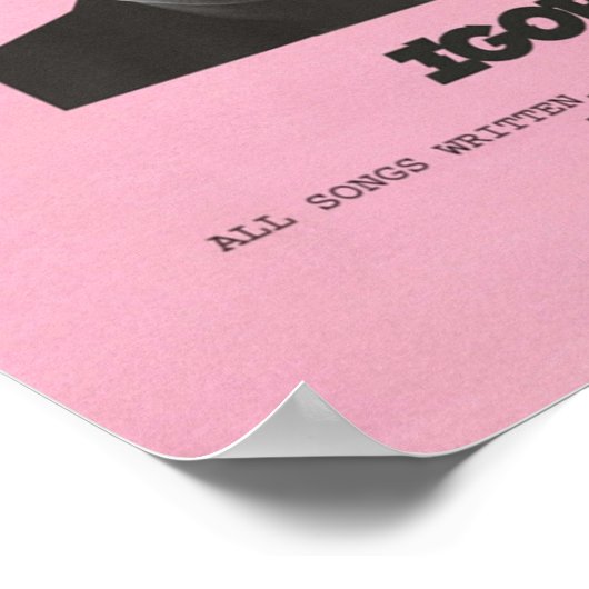 IGOR PINK POSTER (Ecke)