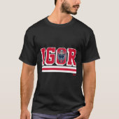 Igor Shesterkin New York Hockey T-Shirt (Vorderseite)