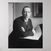 Igor Stravinsky Portrait Poster (Vorne)