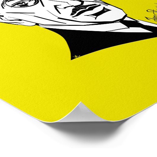 Igor Stravinsky Poster (Ecke)