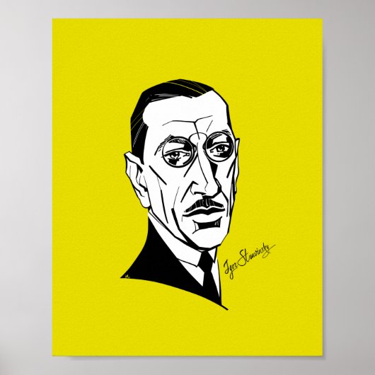 Igor Stravinsky Poster (Vorne)