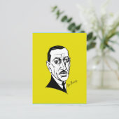 Igor Stravinsky Postkarte (Stehend Vorderseite)