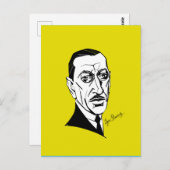 Igor Stravinsky Postkarte (Vorne/Hinten)