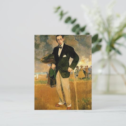igor stravinsky postkarte (Stehend Vorderseite)