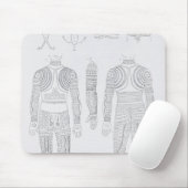 Igorrotetätowieren Mousepad (Mit Mouse)