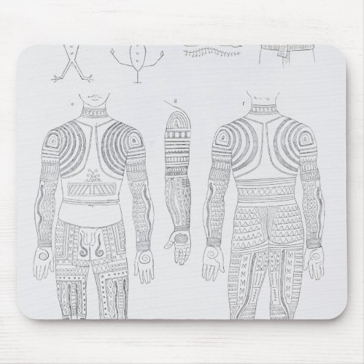 Igorrotetätowieren Mousepad (Vorne)