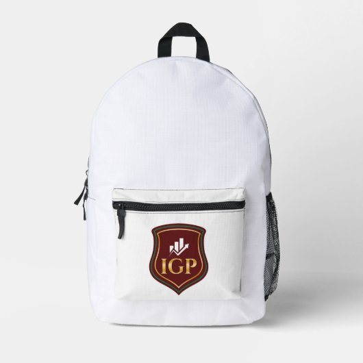 IGP BOOKBAG BEDRUCKTER RUCKSACK (Vorderseite)