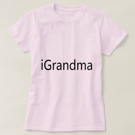iGrandma T-Shirt (Design vorne)