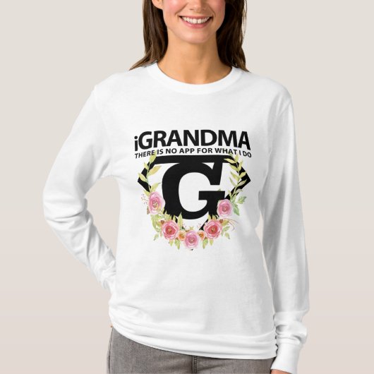 ‚iGRANDMA‘ T-Shirt (Vorderseite)