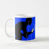 iGrapple Blau Kaffeetasse (Links)