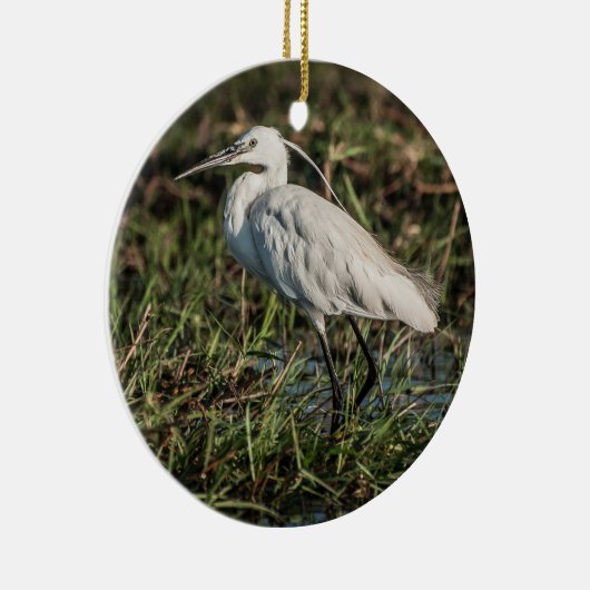 Igrid-Fischerei in Schwarzen Keramik Ornament (Rechts)