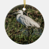 Igrid-Fischerei in Schwarzen Keramik Ornament (Vorne)