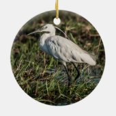 Igrid-Fischerei in Schwarzen Keramik Ornament (Hinten)