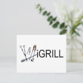 iGrill Postkarte (Stehend Vorderseite)