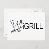 iGrill Postkarte (Vorne/Hinten)