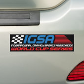 IGSA Weltmeisterschaft-Autoaufkleber Autoaufkleber (Auf Auto)