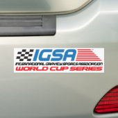 IGSA Weltmeisterschaft-Autoaufkleber Autoaufkleber (Auf Auto)