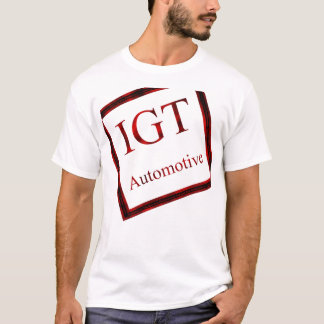 IGT-Briefmarke Schwarzes T-Shirt