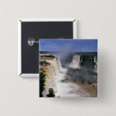 Iguacu Falls, Brasilien Button (Vorne & Hinten)