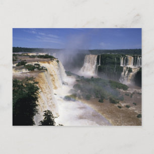 Iguacu Falls, Brasilien Postkarte