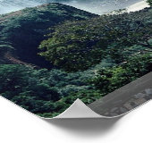 Iguacu Falls, Parana, Brasilien Poster (Ecke)