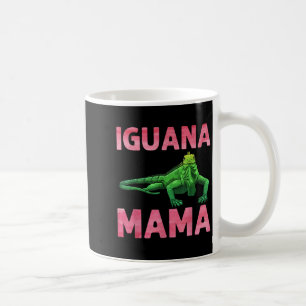 Iguana Art for Mama Girls Women Lizard Reptile Igu Kaffeetasse