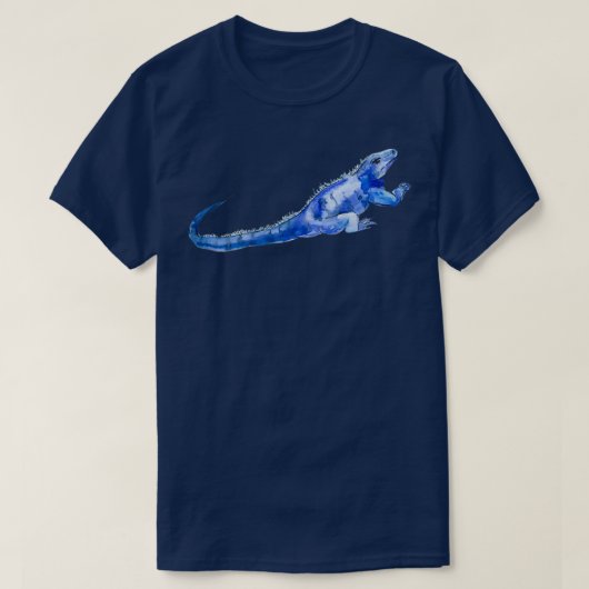 Iguana Azul Blue Iguana 2 T-Shirt (Design vorne)