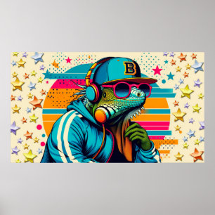 IGUANA B' BOY 5 POSTER