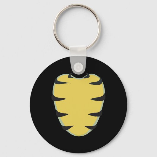 Iguana Belly Brust Kostüm Grün Niedlich Iguana Ani Schlüsselanhänger (Vorderseite)