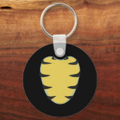 Iguana Belly Brust Kostüm Grün Niedlich Iguana Ani Schlüsselanhänger (Vorderseite)