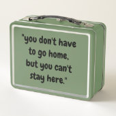 Iguana Cafe Metall Brotdose (Rückseite)