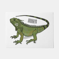 Iguana-Cartoon-Abbildung