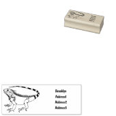 Iguana-Cartoon-Abbildung Gummistempel (Stempel)