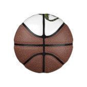 Iguana-Cartoon-Abbildung Mini Basketball (Rechts)