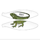 Iguana-Cartoon-Abbildung Mini Basketball (Panele)